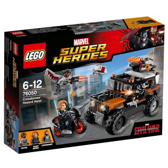 LEGO SUPER HEROES CROSSBONES HAZARD HEIST 2016